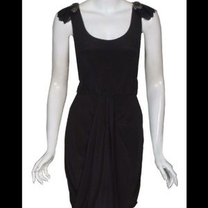Ali Ro Black Silk Dress  Size 2